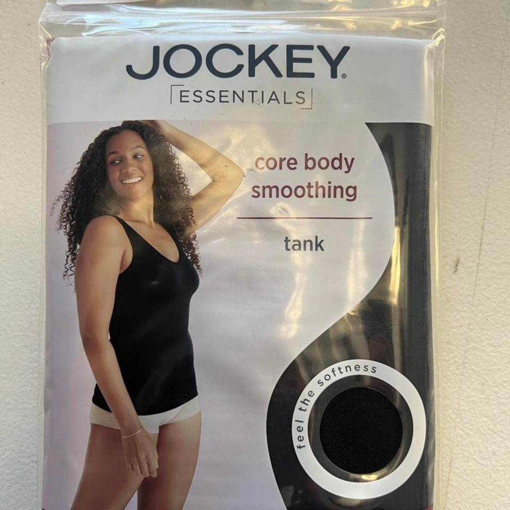 Black Jockey Essentials core body smoothing tank top - Size L  #shapewear